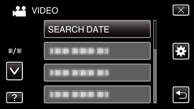 SEARCH DATE